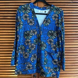 Ava Sky - Fighting Eel NWOT CARDIGAN with pockets